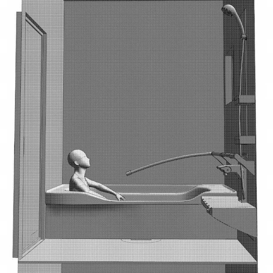 クリスタ用メゾネットアパート(外観・内観)