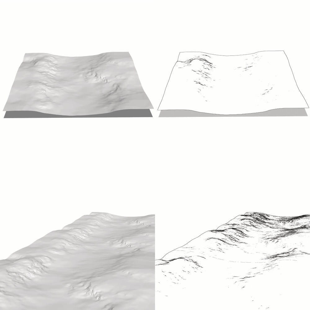 クリスタ用 樹木と草の森林セットVol.1