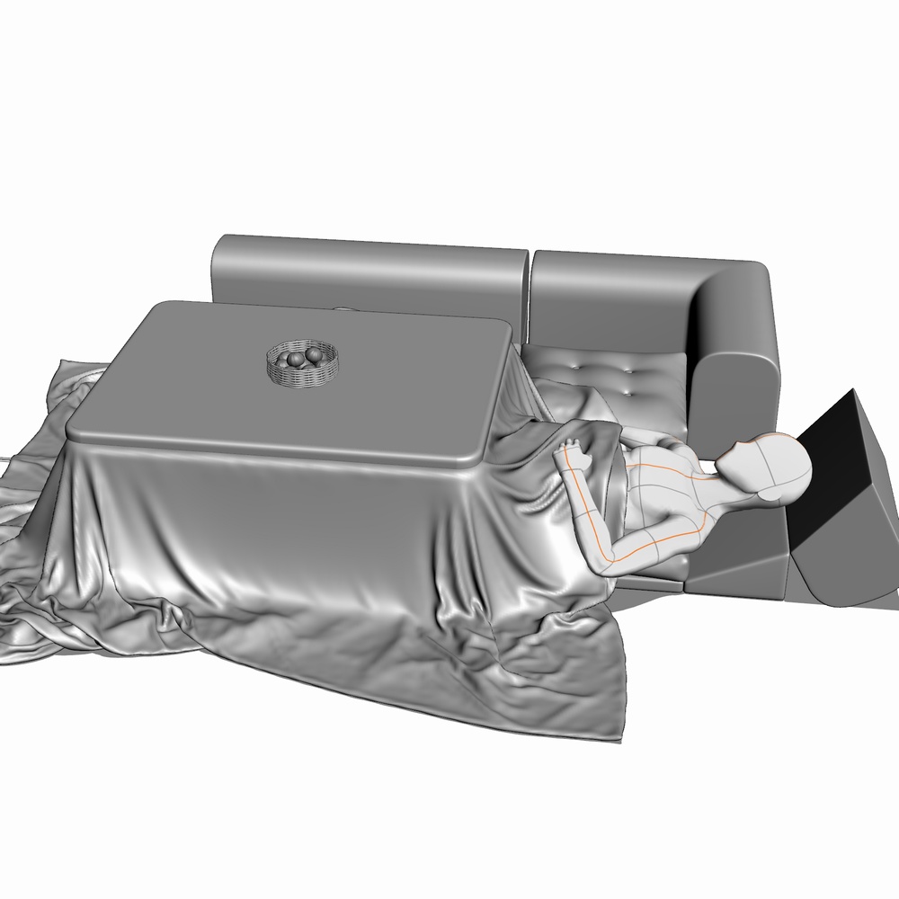 【クリスタ用】おこたセット