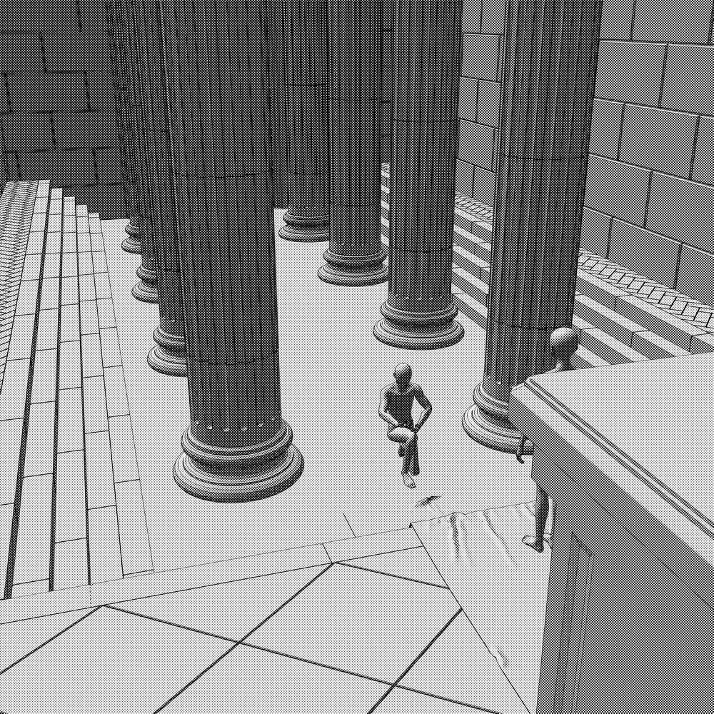 クリスタ用 古代神殿