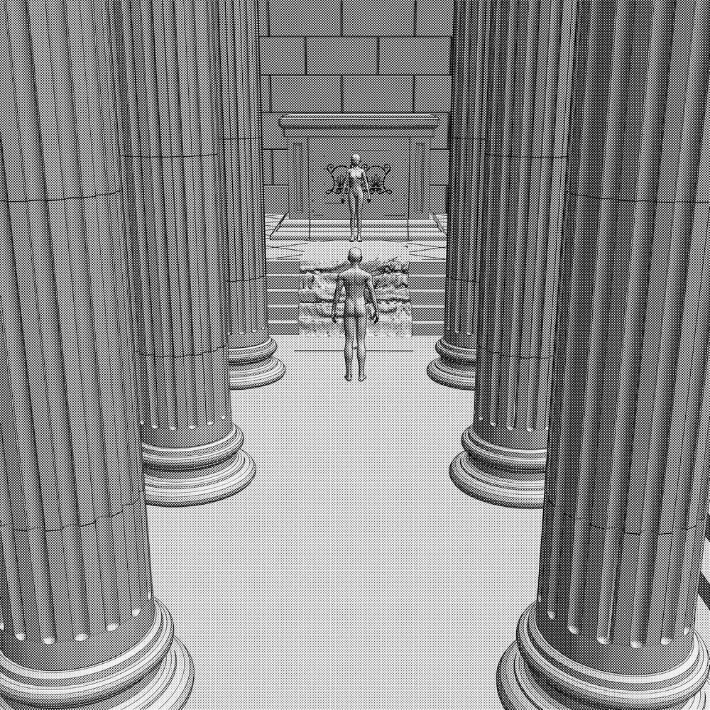 クリスタ用 古代神殿