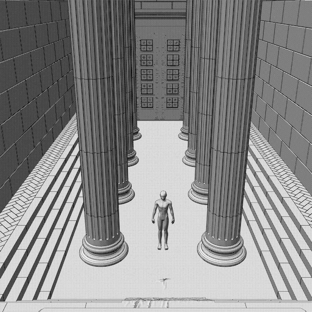 クリスタ用 古代神殿