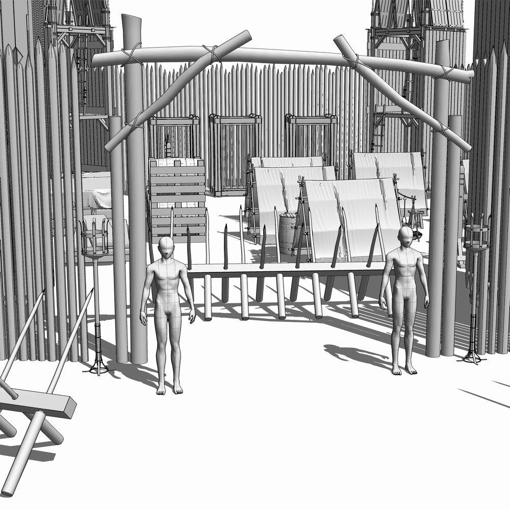 クリスタ用 - 小さな野営地