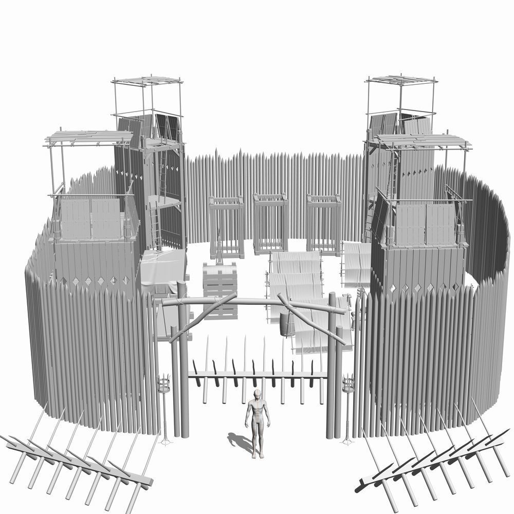 クリスタ用 - 小さな野営地