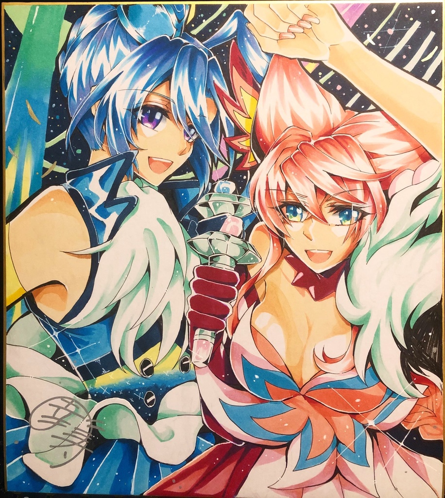 色紙コミッション(納品1ヶ月内)