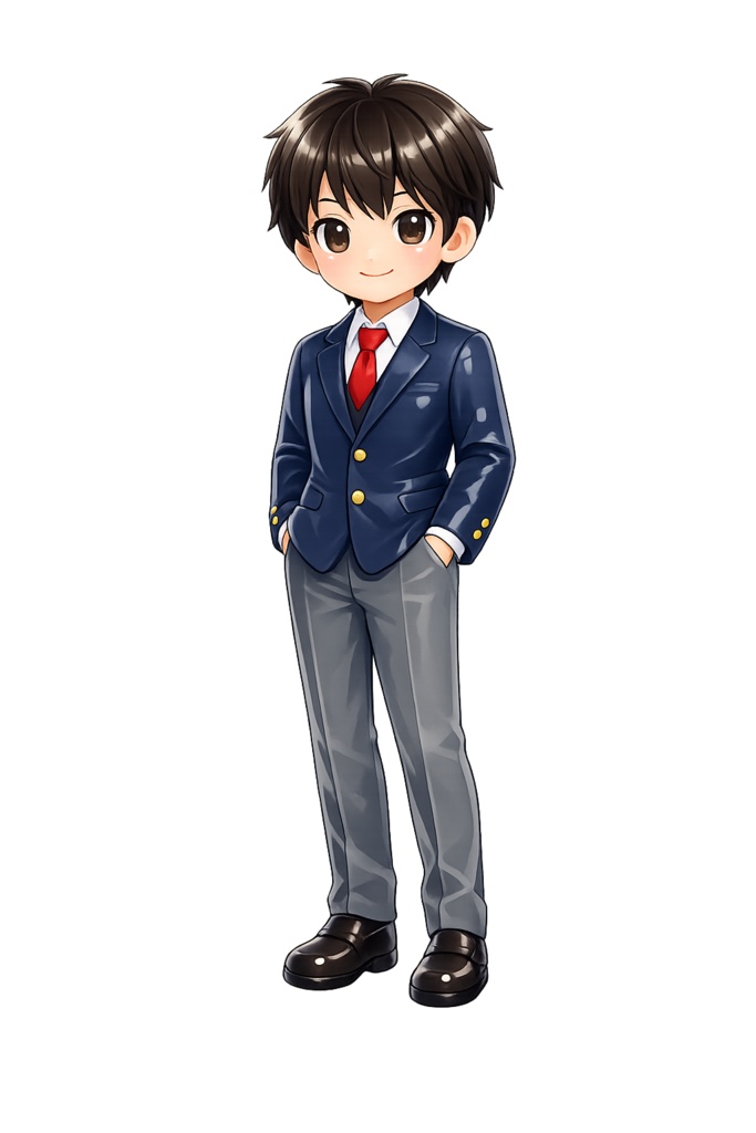 3Dぷっくり入学・卒業式クリップアートセット(透過PNG)