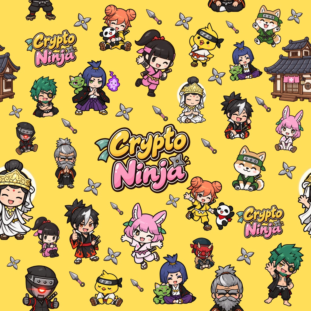 【全10枚】クリプトニンジャ デジタルペーパー