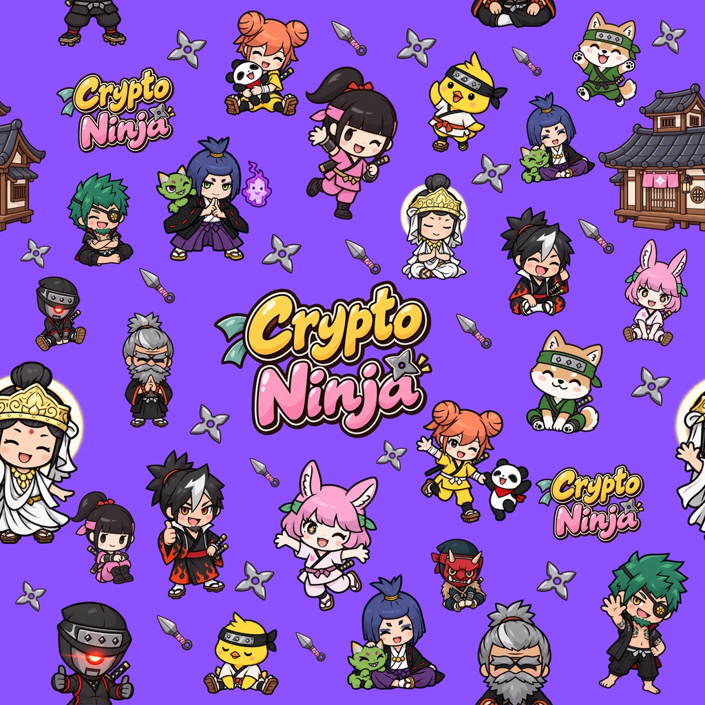 【全10枚】クリプトニンジャ デジタルペーパー