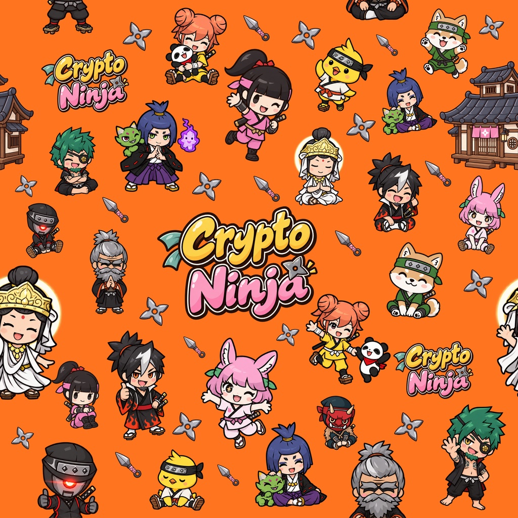 【全10枚】クリプトニンジャ デジタルペーパー