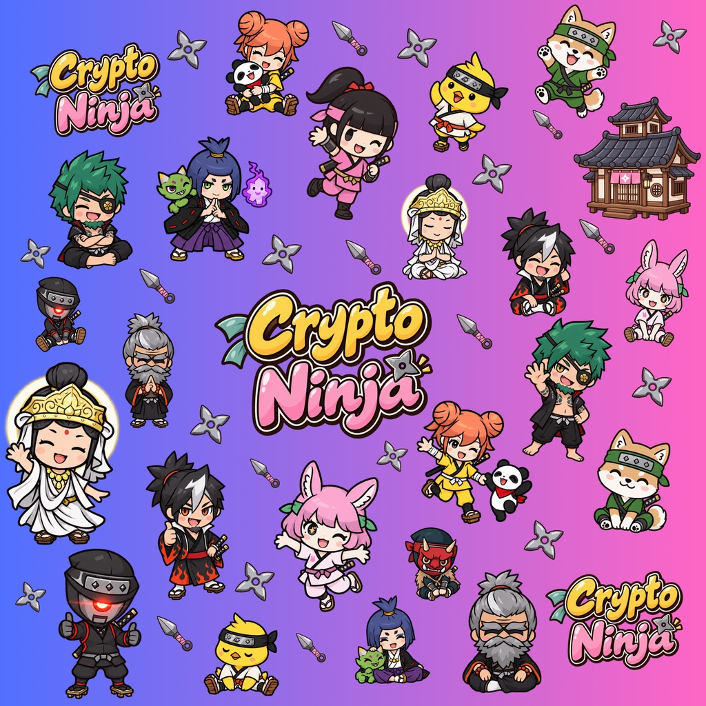 【全10枚】クリプトニンジャ デジタルペーパー