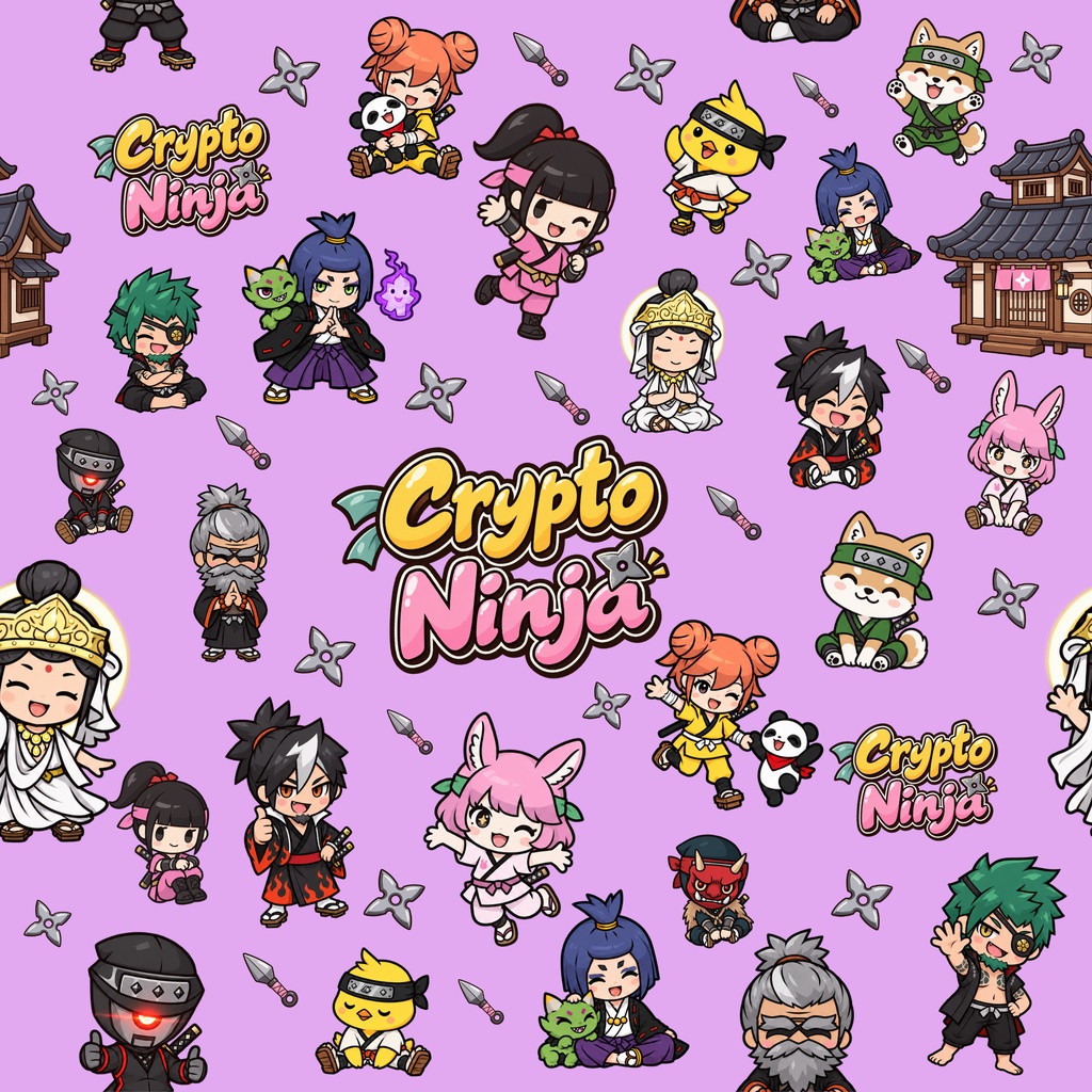 【全10枚】クリプトニンジャ デジタルペーパー