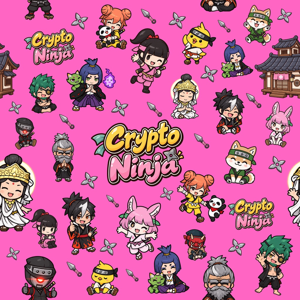 【全10枚】クリプトニンジャ デジタルペーパー