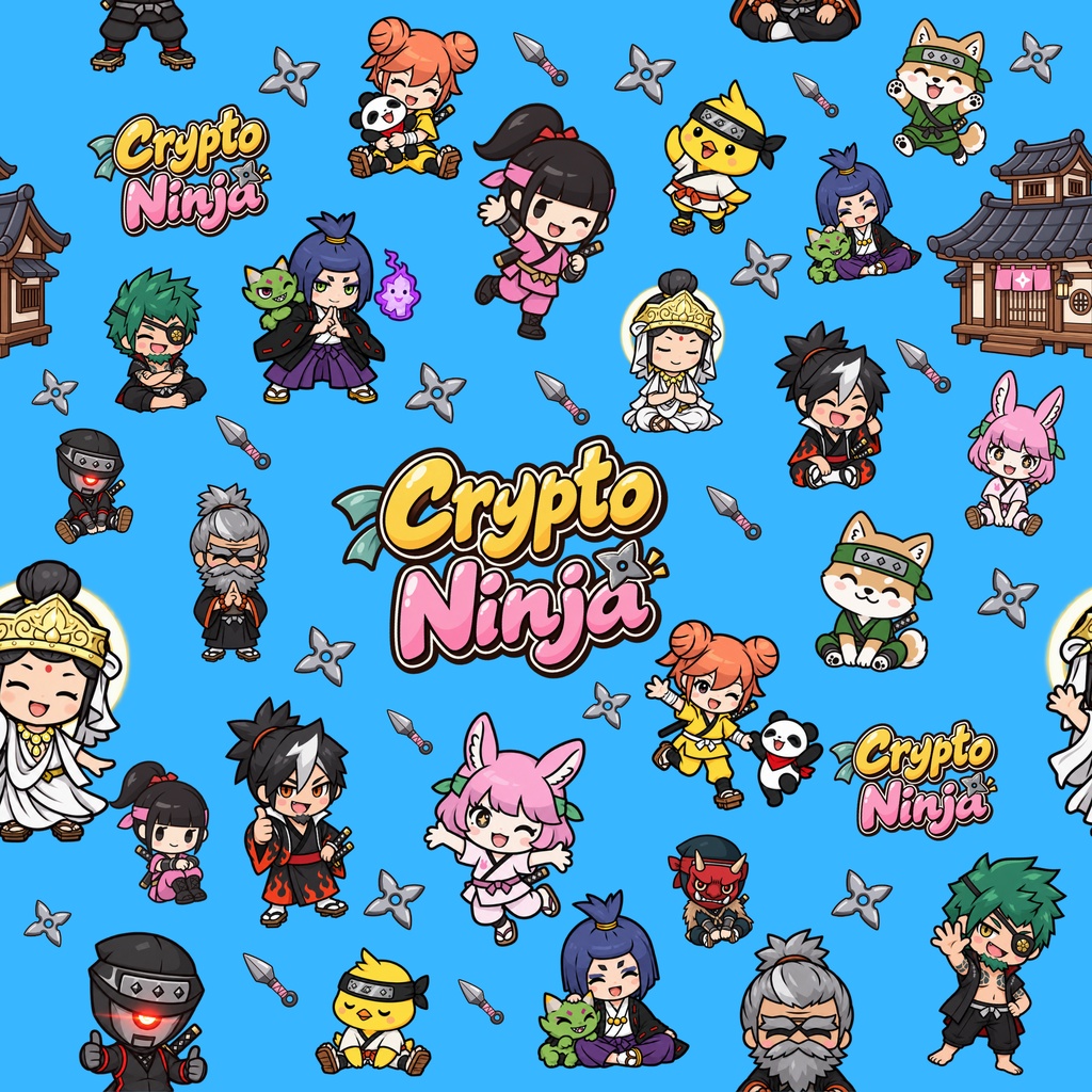 【全10枚】クリプトニンジャ デジタルペーパー