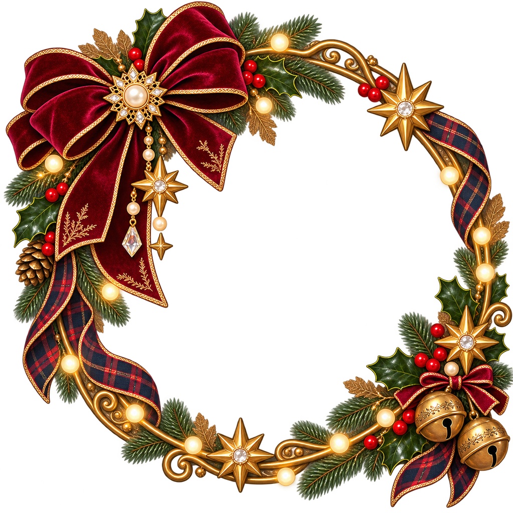 アンティーク・クリスマス IRIAM アイコンリング&ヘッダーセット