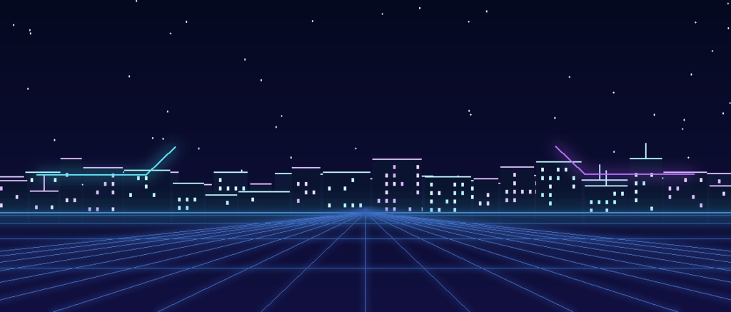 【無料】ネオン都市|IRIAM配信者向けフルセット