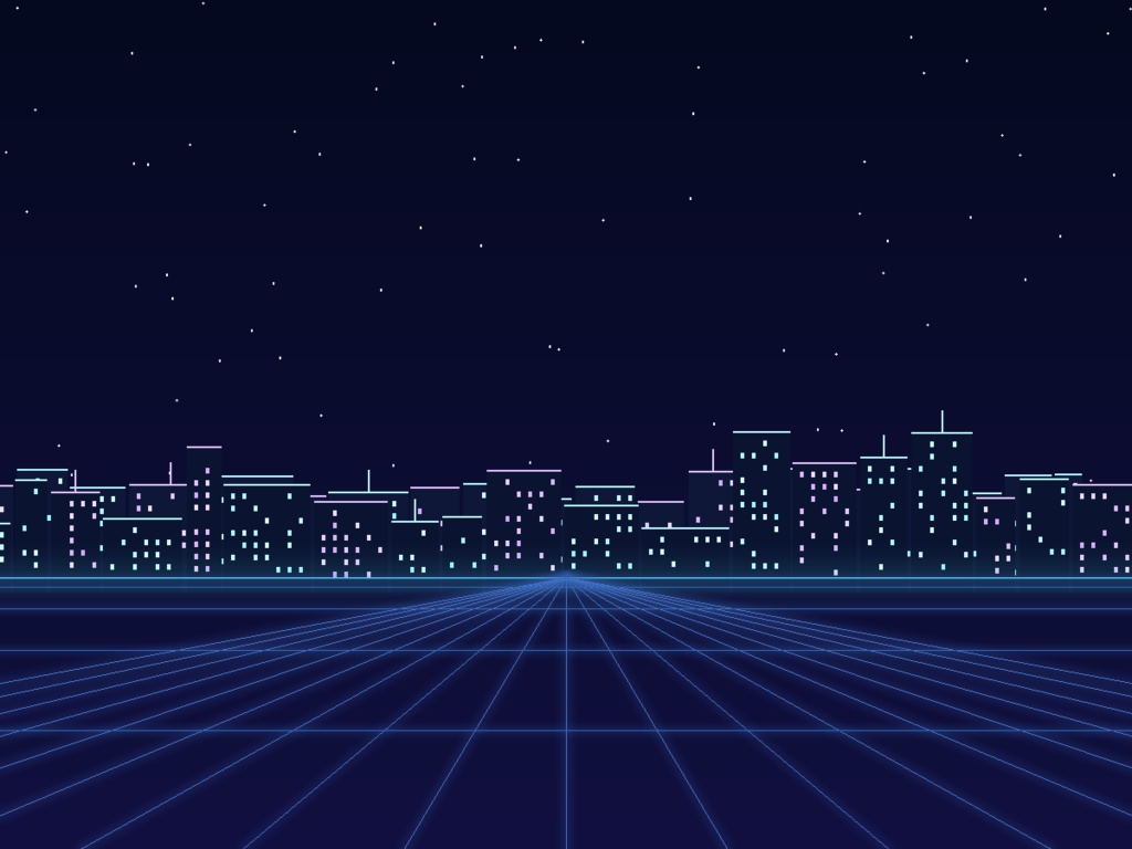 【無料】ネオン都市|IRIAM配信者向けフルセット