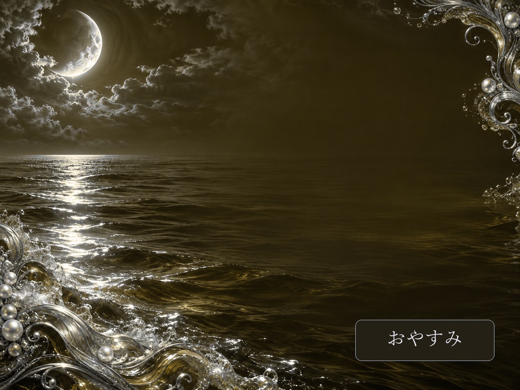 【IRIAM・VTuber】月光の海|配信・SNS・デジタル返礼品フルセット