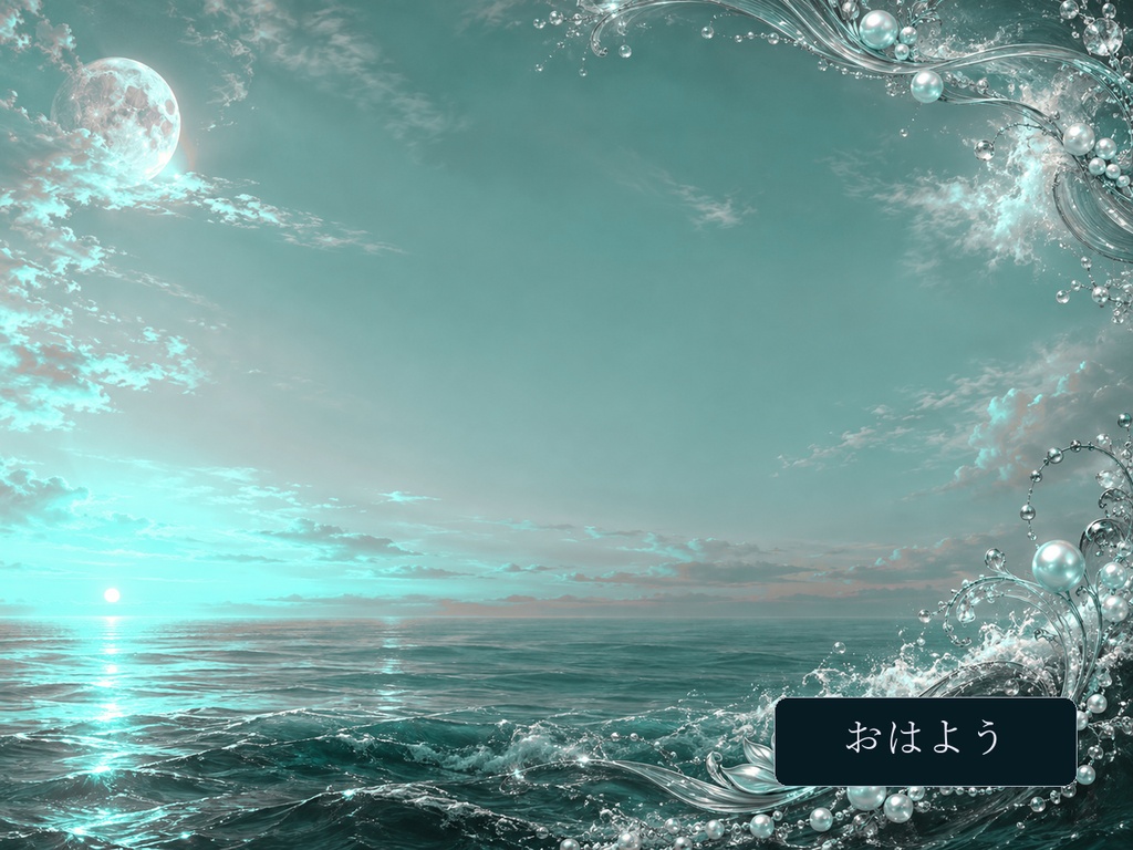 【IRIAM・VTuber】月光の海|配信・SNS・デジタル返礼品フルセット