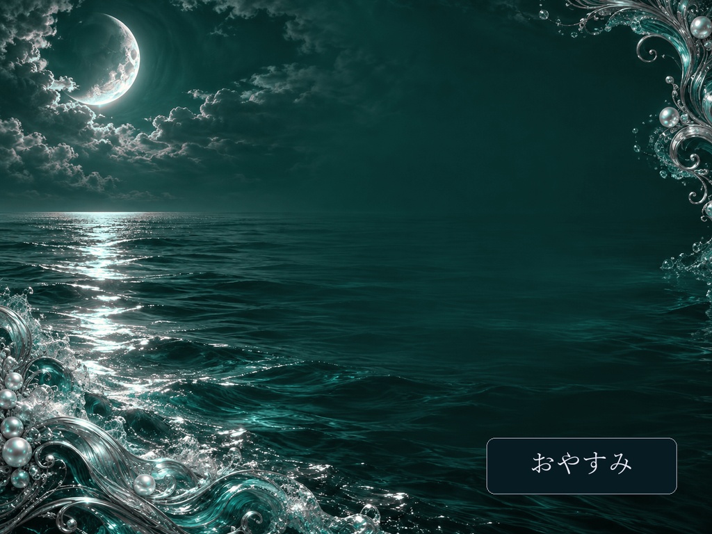 【IRIAM・VTuber】月光の海|配信・SNS・デジタル返礼品フルセット