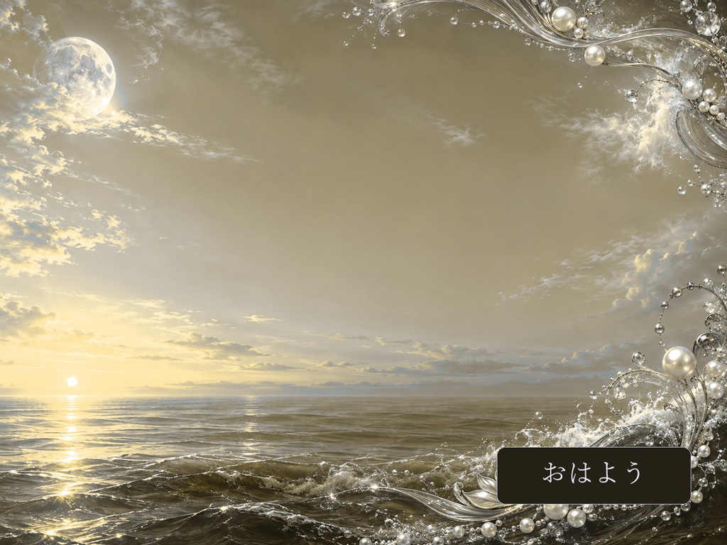 【IRIAM・VTuber】月光の海|配信・SNS・デジタル返礼品フルセット