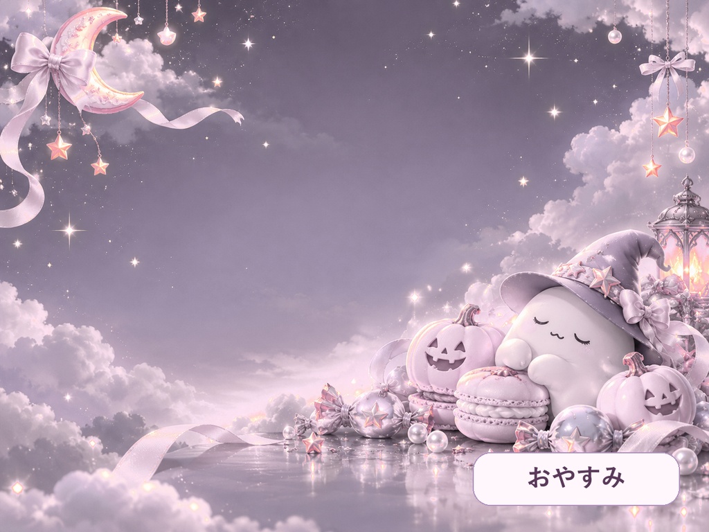 【全4色・有料フルセット】スイートハロウィン|IRIAM・VTuber・配信者向け素材