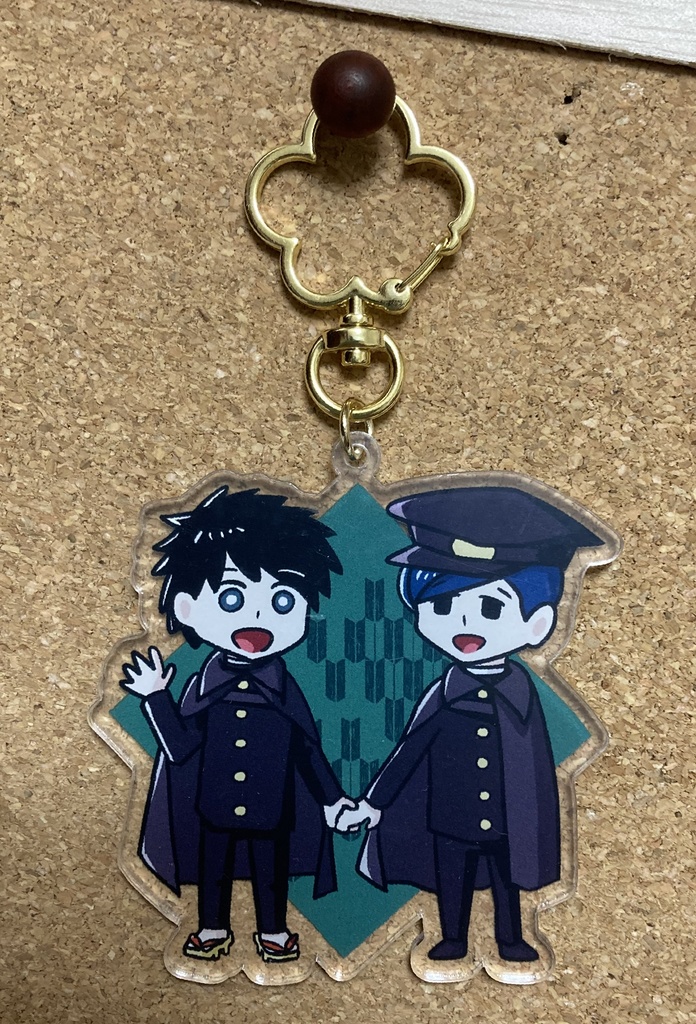 『可惜夜』キャラアクキー【一次創作BL】