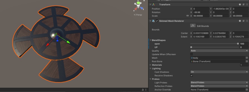 可変式バックラー