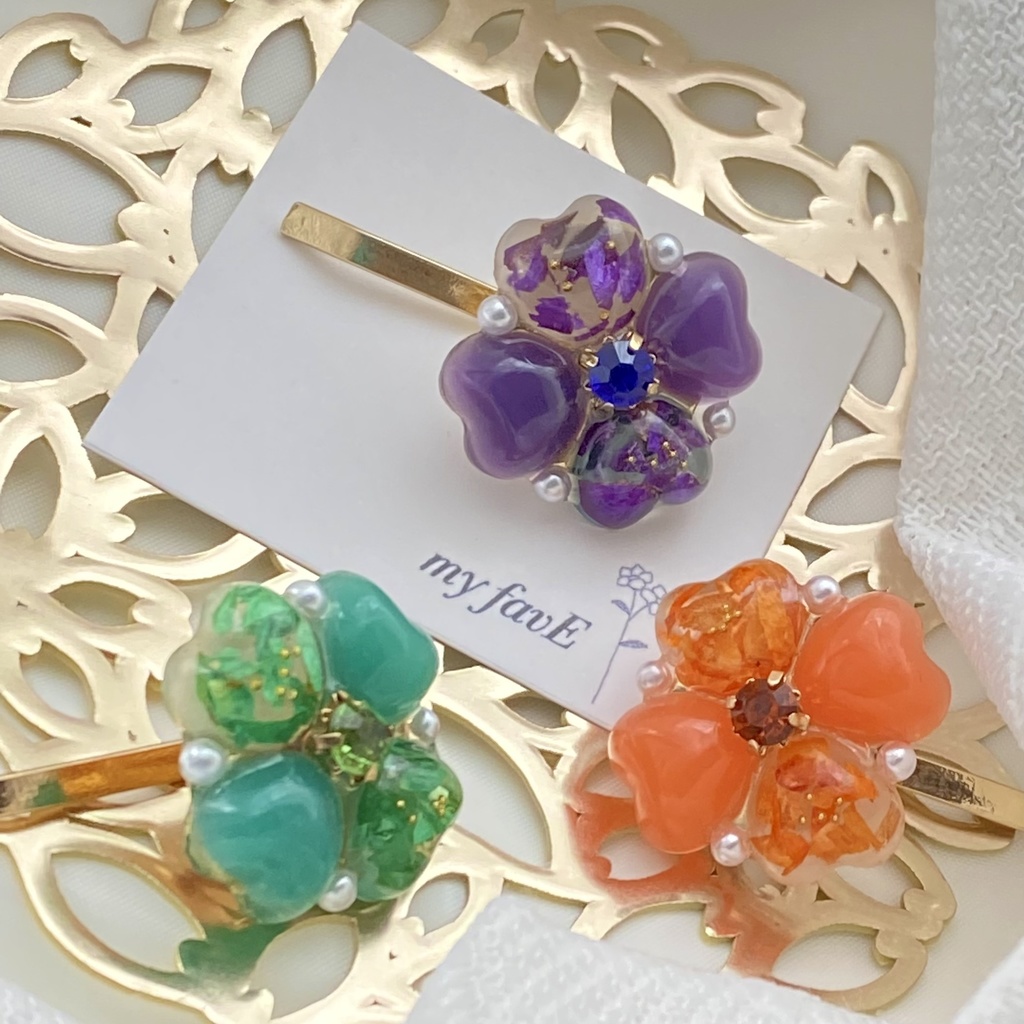 クローバーのポニーフック