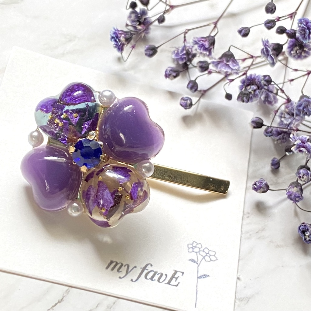 クローバーのポニーフック