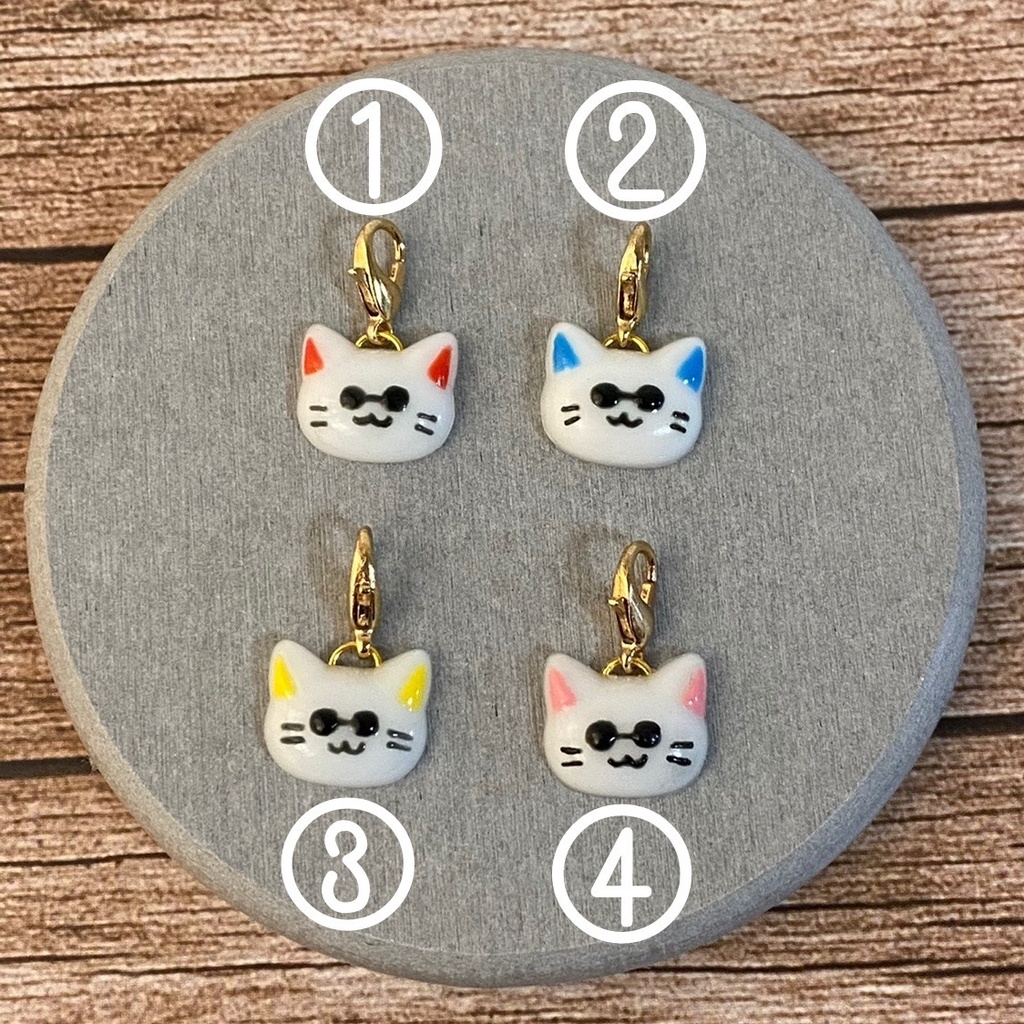 ゆるかわにゃんこのマスクチャーム