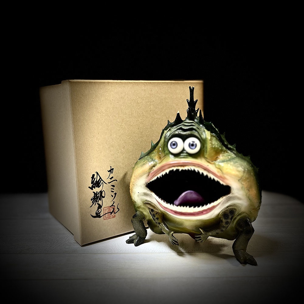 カニミソくん　立体造形　スタチュー