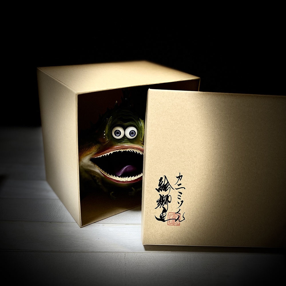 カニミソくん 立体造形 スタチュー