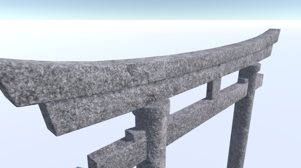 【VRChat・Unityゲーム制作】3種の鳥居セット(赤・茶・石)