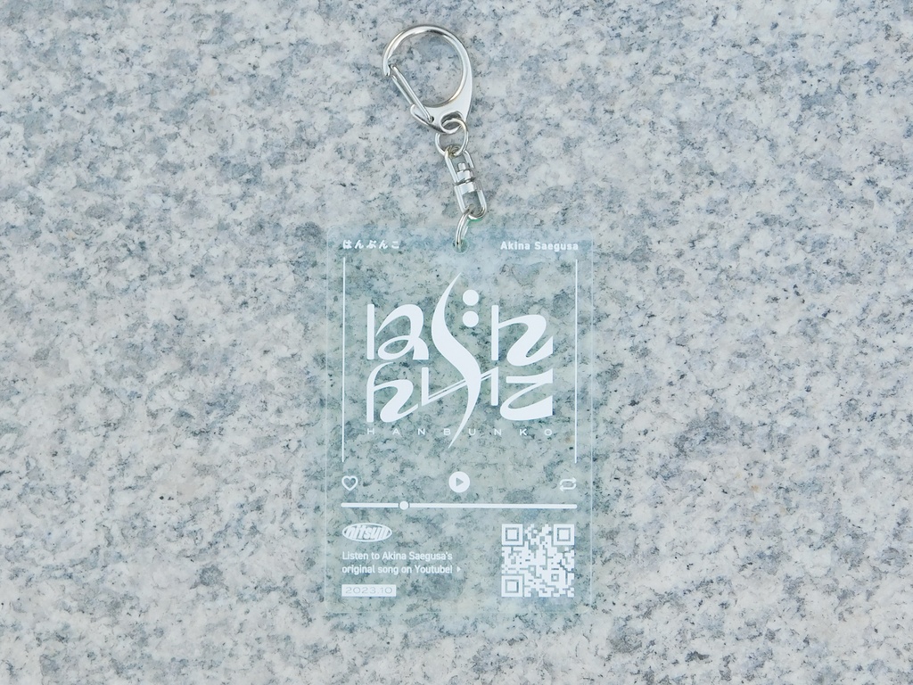 【非公式】オリ曲モチーフアクキー