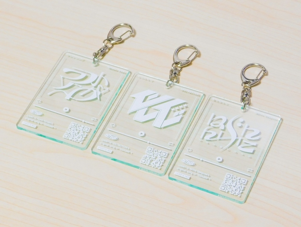 【非公式】オリ曲モチーフアクキー