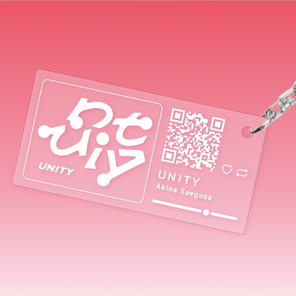 【非公式】オリ曲モチーフアクキー ver.UNITY