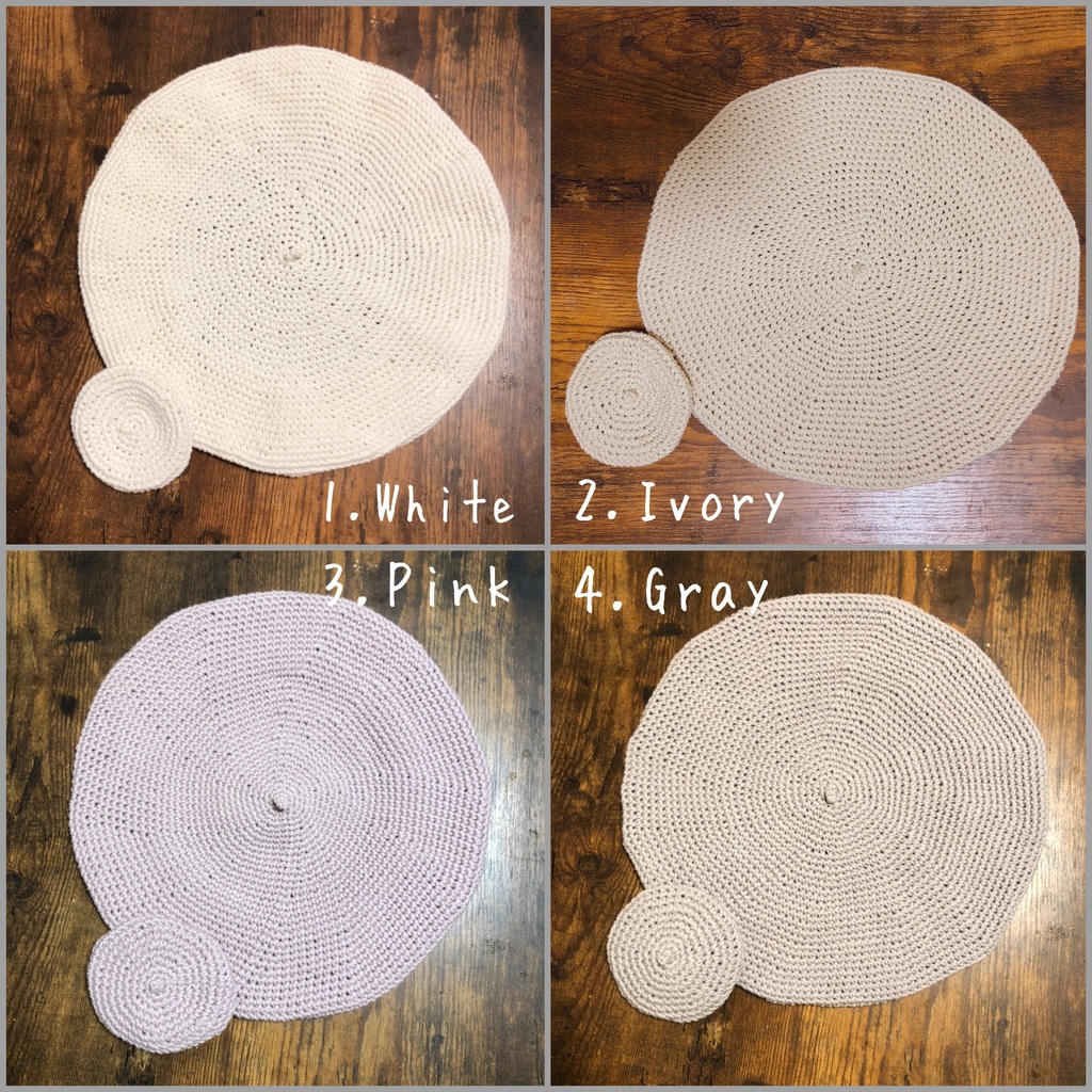 おそろいシンプルベレー帽