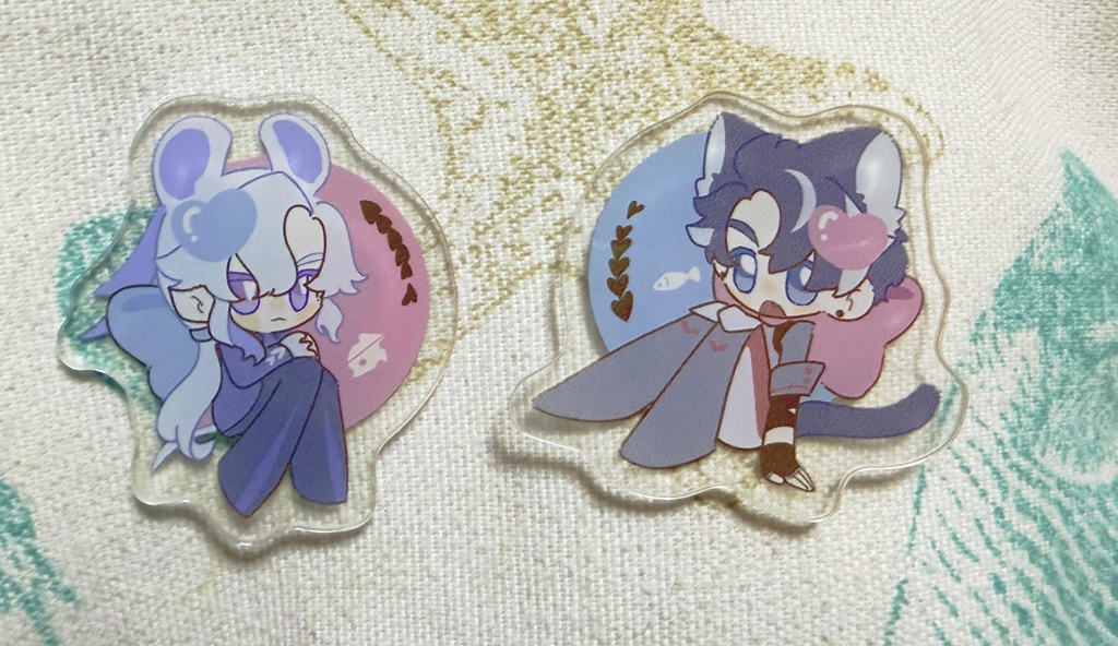 ヌリねずねこアクリルシール