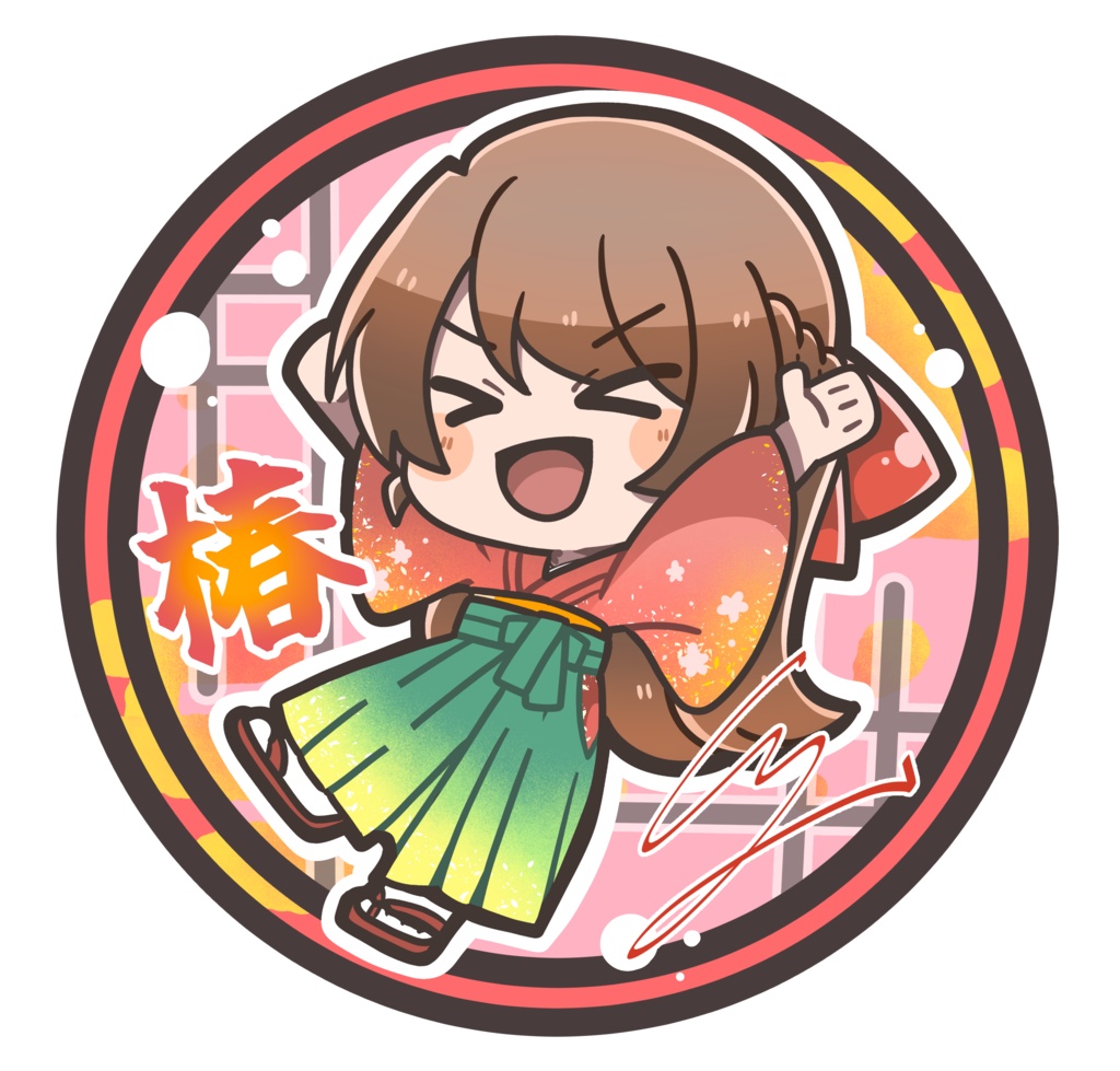 【創作】缶バッジ