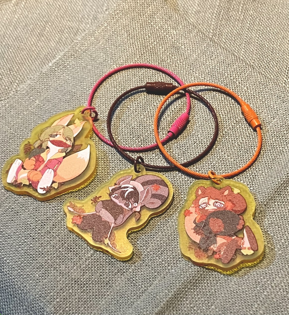 いもくりかぼちゃアクキー