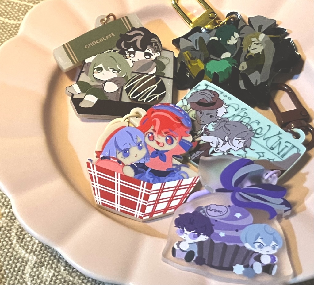 お菓子なアクキー