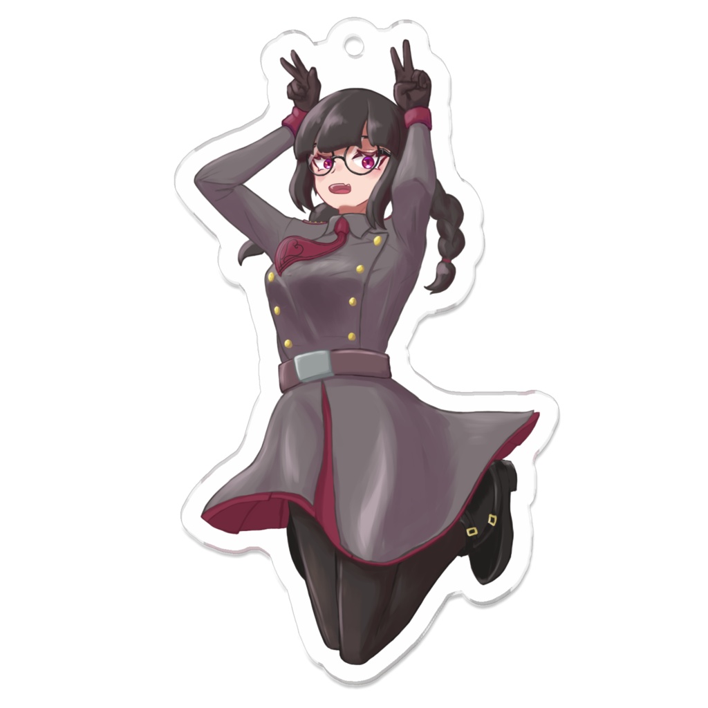 アクリルキーホルダーです