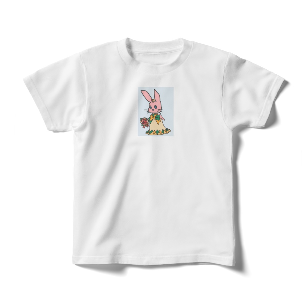 うさぎ先輩Tちびプリント