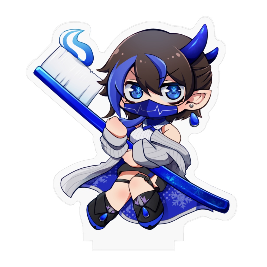 しぇーらん歯磨きアクスタ