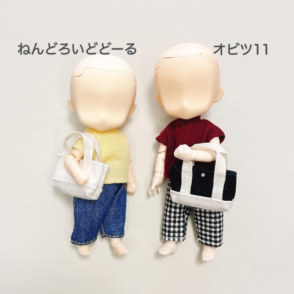 帆布トートバッグ(1/12サイズ)