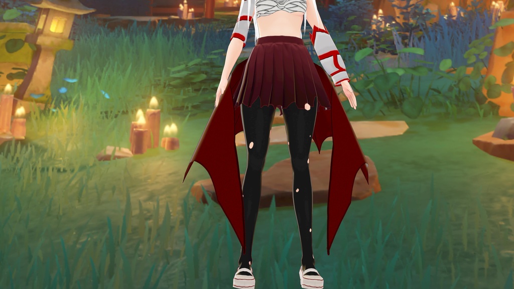 【VRoid】Model - Luma Karav - Oni girl -【Vtuber】