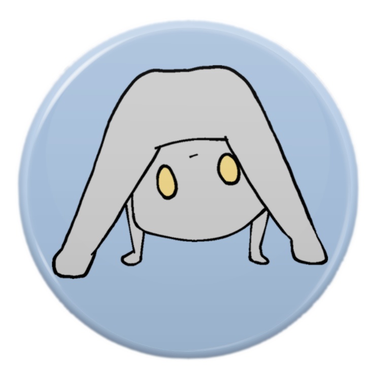 なんともいえないうちゅうじんくん缶バッジ