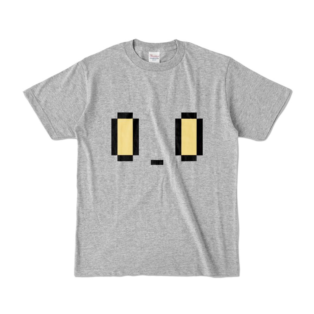 うちゅうじんくんフェイスTシャツ【グレー】