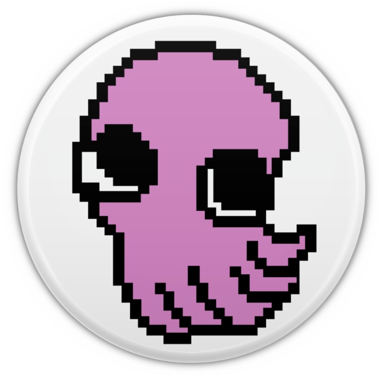 ドットすたびー缶バッジ