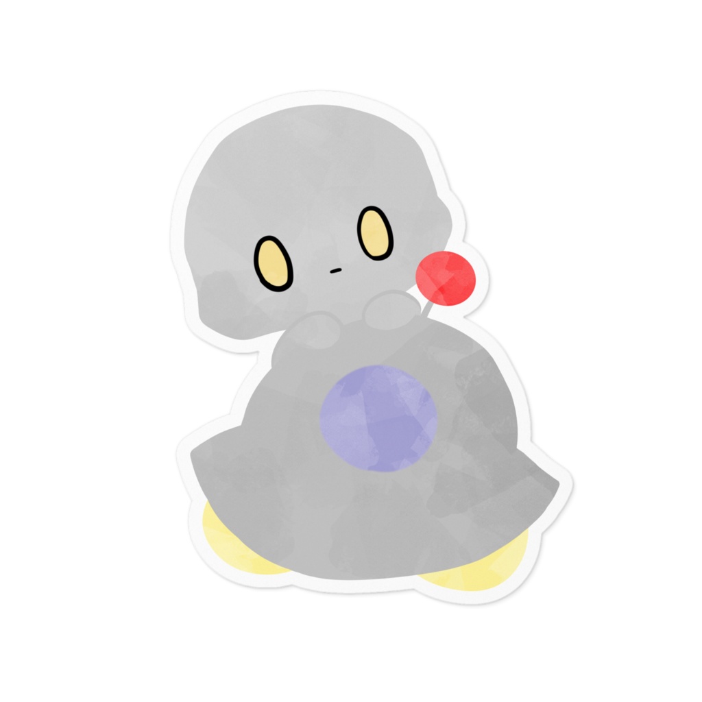 うちゅうじんくんステッカー